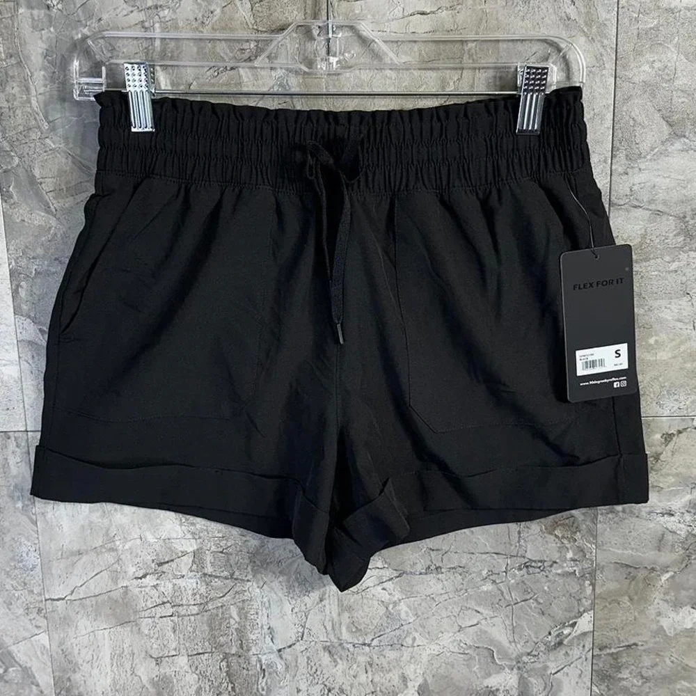 Black 90 Degrees Speed Up shorts Kids Girls Small #athleisure